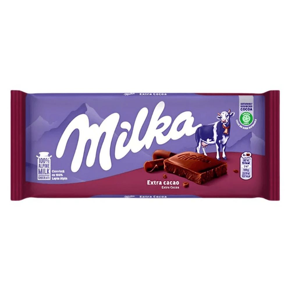 Chocolate Milka Extra Cacao Amargo 90g